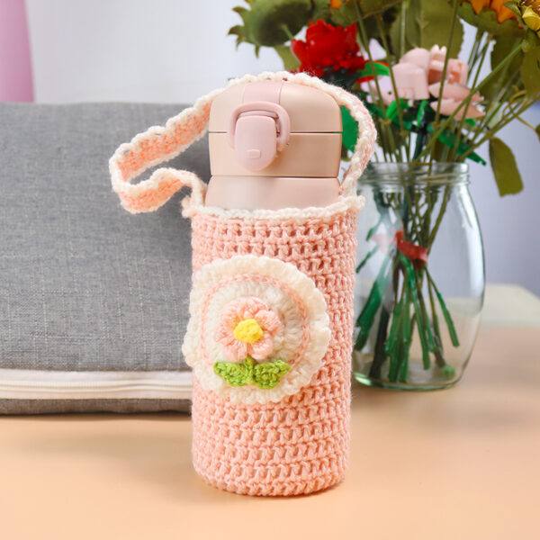 Crochet Wool Woven Insulation Cup Protective Cover - Image 8