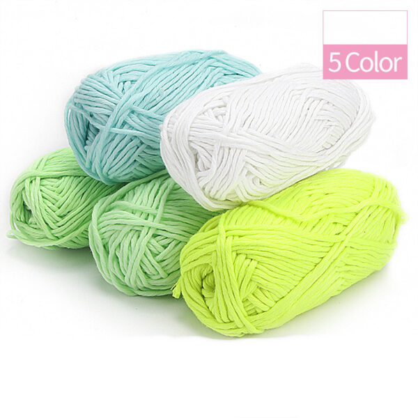 Handmade DIY Wool Crochet Luminous Hand Knitting - Image 4