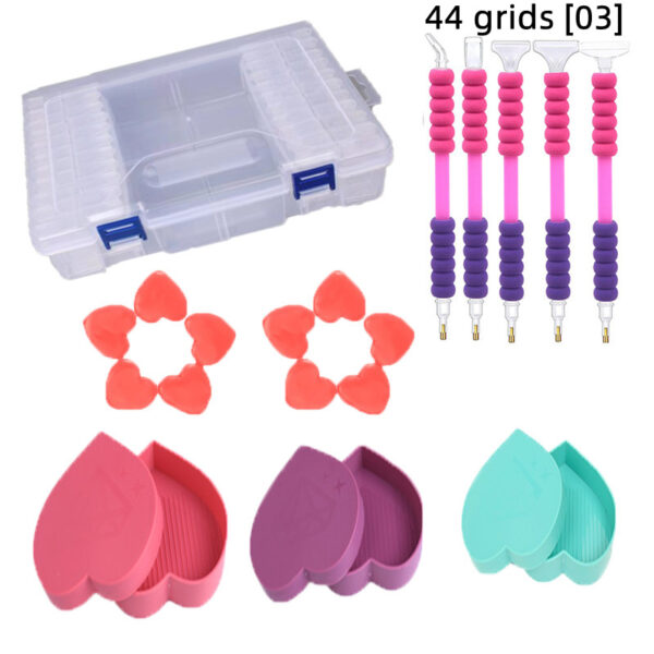 44 Grid Bead Box Spot Drill Package Tool Set - Image 5