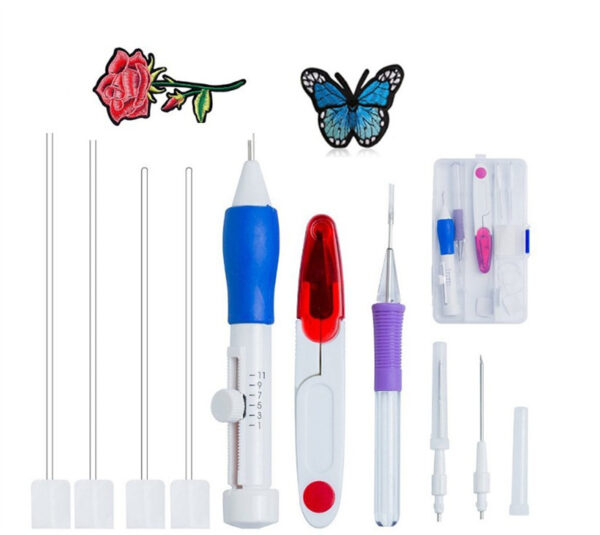 Poke Poke Cross Embroidery Crochet Tool Set - Image 2