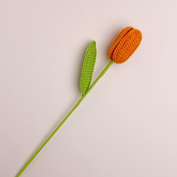 Hand Crochet Tulip Immortal Flower - Image 7