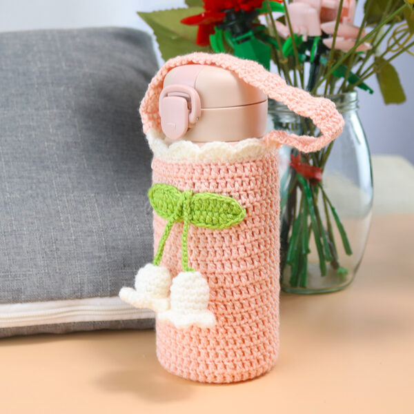 Crochet Wool Woven Insulation Cup Protective Cover - Image 6