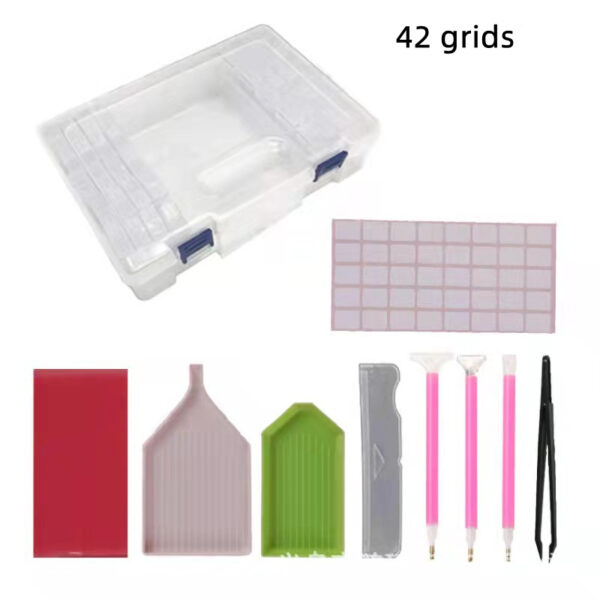 44 Grid Bead Box Spot Drill Package Tool Set - Image 2